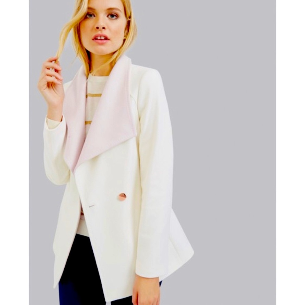 - Ted Baker Cream Coat